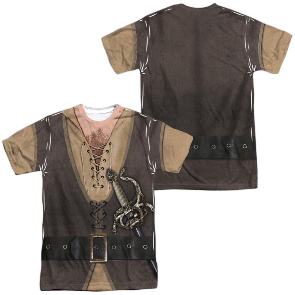 The Princess Bride Montoya Costume (Front/Back Print) Men's Regular Fit Polyester Short-Sleeve T-Shirt