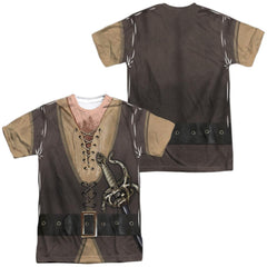 The Princess Bride Montoya Costume (Front/Back Print) Men's Regular Fit Polyester Short-Sleeve T-Shirt
