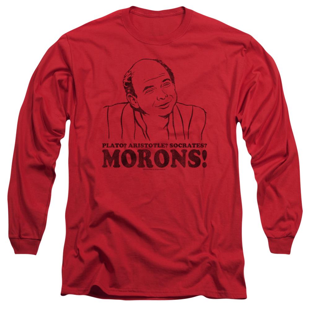 The Princess Bride Morons Men's 18/1 Cotton Long-Sleeve T-Shirt