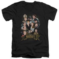 The Princess Bride Players Men's 30/1 Cotton Slim V-Neck T-Shirt