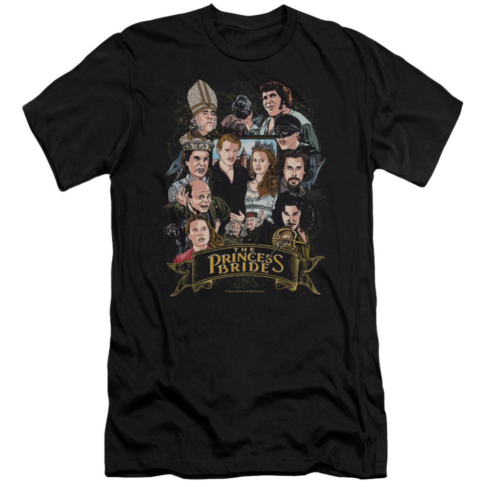 The Princess Bride Players Men's Ultra-Soft 30/1 Cotton Slim Short-Sleeve T-Shirt
