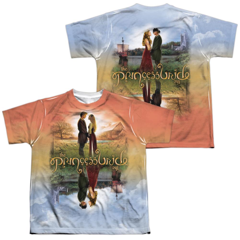 The Princess Bride Poster Sub (Front/Back Print) Youth Regular Fit Poly Short-Sleeve T-Shirt