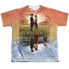 The Princess Bride Poster Sub Youth Regular Fit Poly Short-Sleeve T-Shirt