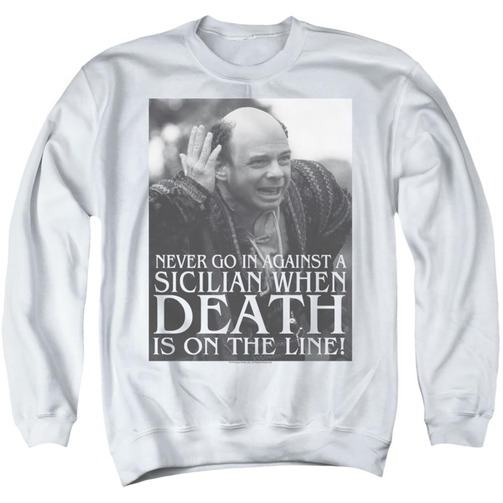 The Princess Bride Sicilian Men's Crewneck 50 50 Poly Long-Sleeve T-Shirt
