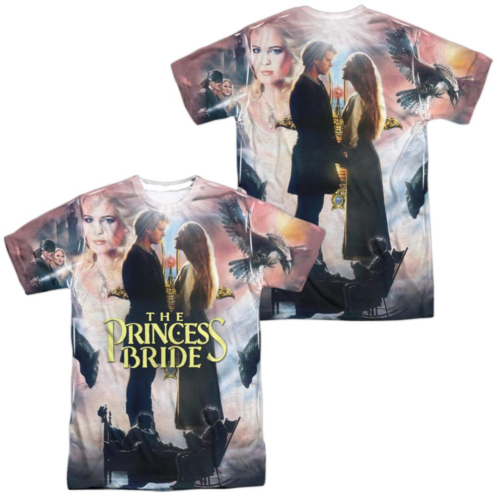The Princess Bride Soft Collage (Front/Back Print) Men's Regular Fit Polyester Short-Sleeve T-Shirt