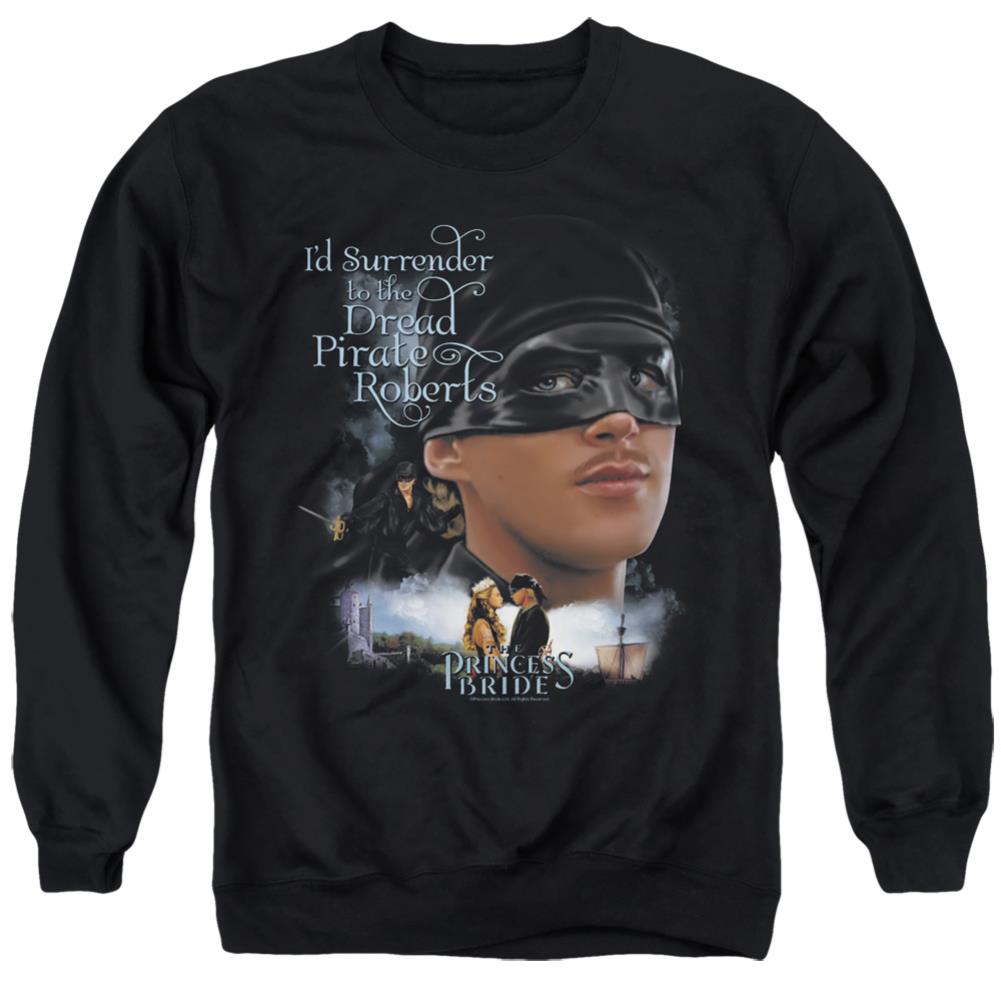 The Princess Bride Surrender Men's Crewneck 50 50 Poly Long-Sleeve T-Shirt