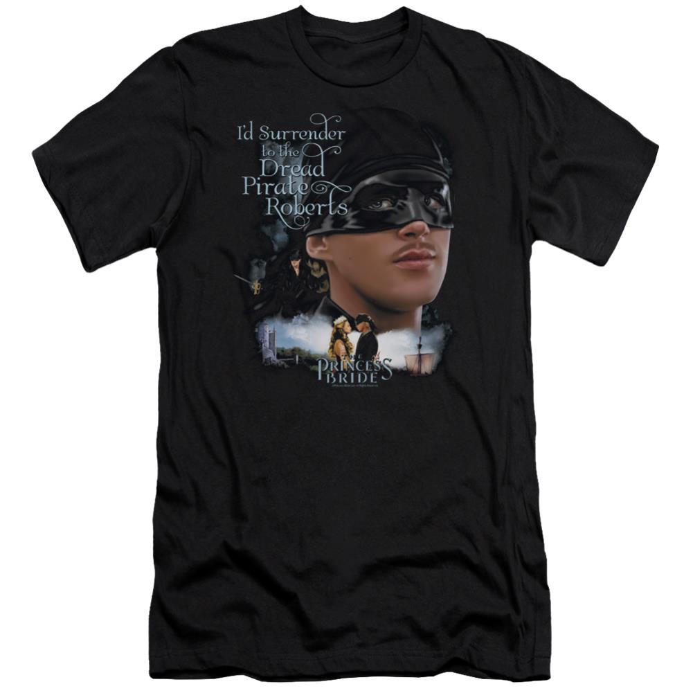 The Princess Bride Surrender Men's Ultra-Soft 30/1 Cotton Slim Short-Sleeve T-Shirt