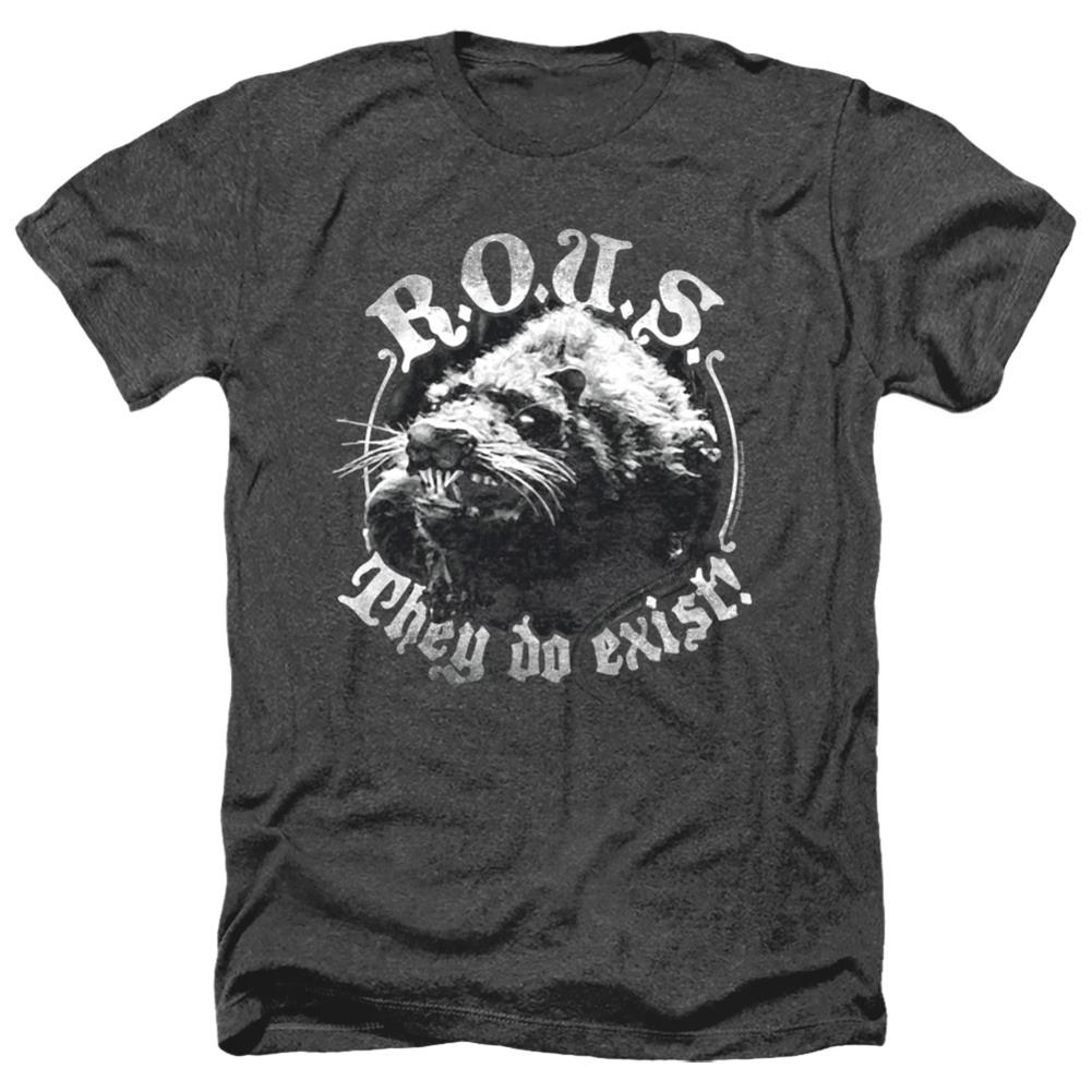 The Princess Bride They Do Exist Men's 30/1 Heather 60 40 Poly Short-Sleeve T-Shirt
