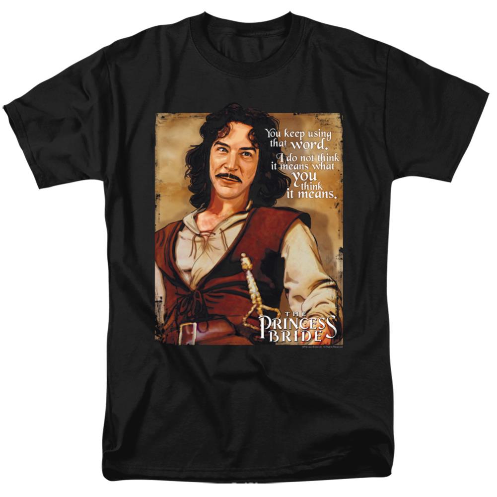 The Princess Bride Word Men's 18/1 Cotton Short-Sleeve T-Shirt