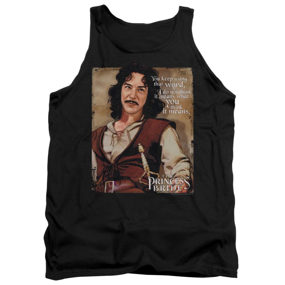 The Princess Bride Word Men's 18/1 Cotton Tank Top