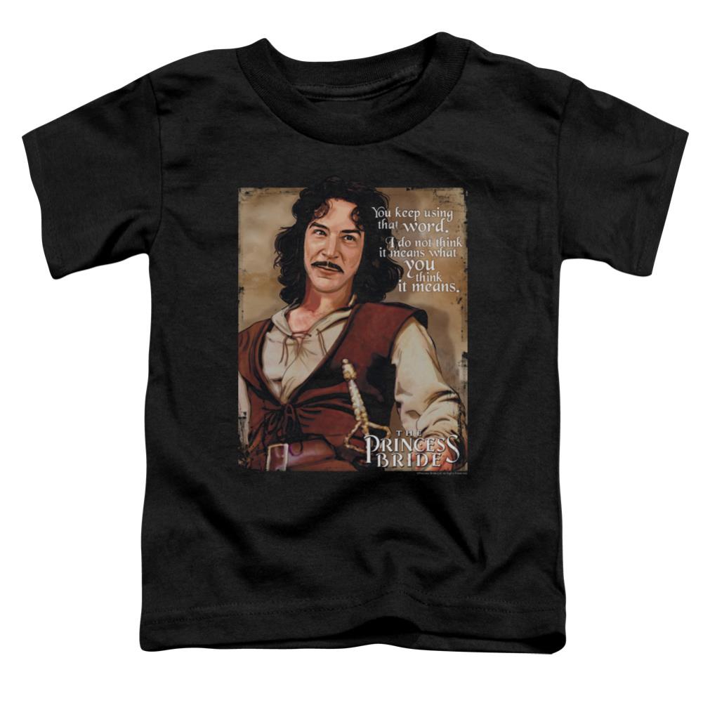 The Princess Bride Word Toddler 18/1 Cotton Short-Sleeve T-Shirt