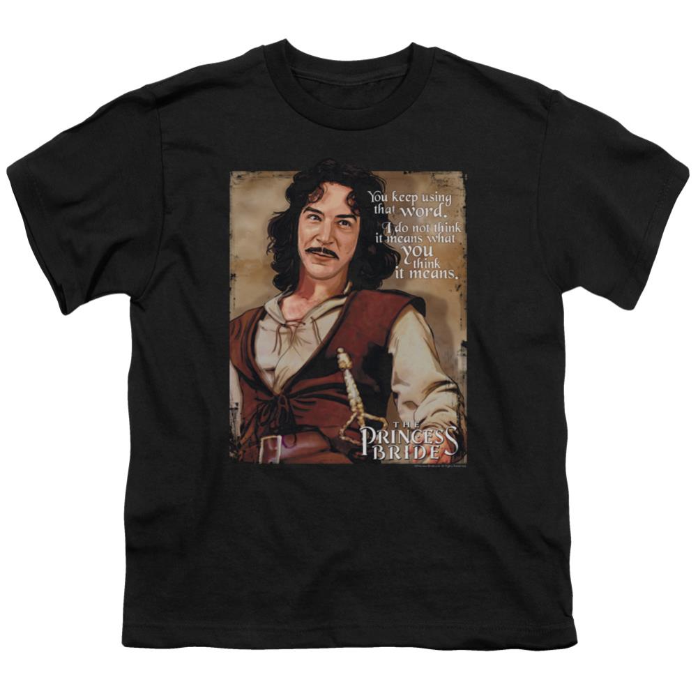 The Princess Bride Word Youth 18/1 100% Cotton Short-Sleeve T-Shirt