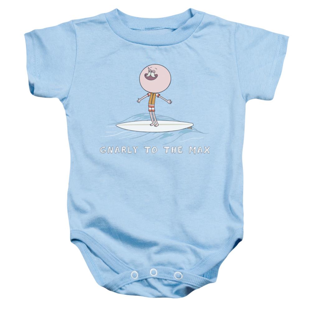 The Regular Show Gnarly Infant's Cotton SS Snapsuit