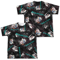 The Regular Show Golf Cart Ride (Front/Back Print) Youth Regular Fit Poly Short-Sleeve T-Shirt