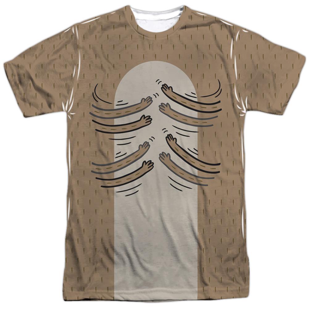 The Regular Show Hamboning Men's Regular Fit Polyester Short-Sleeve T-Shirt