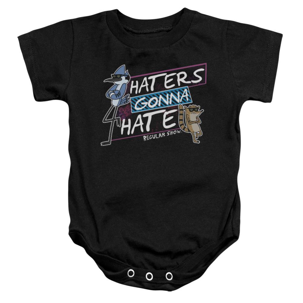 The Regular Show Haters Gonna Hate Infant's Cotton SS Snapsuit