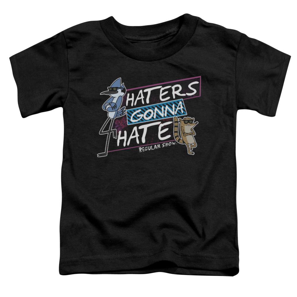 The Regular Show Haters Gonna Hate Toddler 18/1 Cotton Short-Sleeve T-Shirt