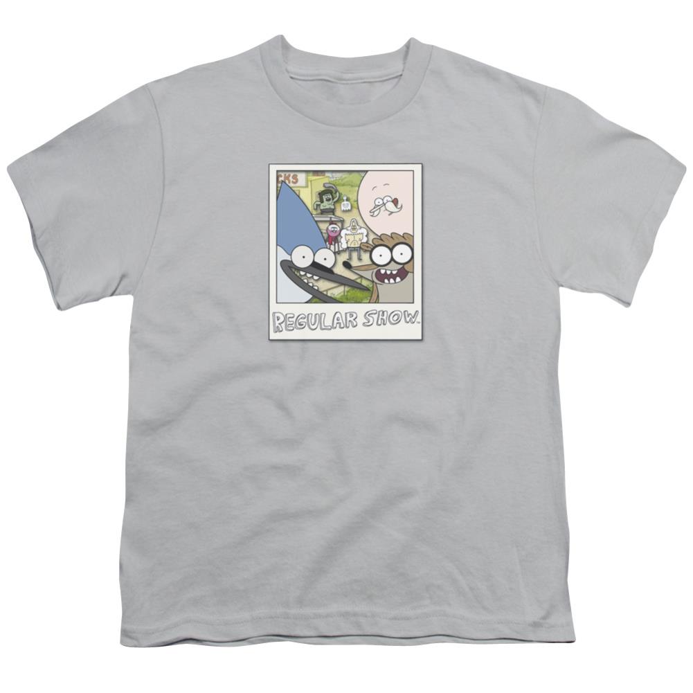 The Regular Show Instant Picture Youth 18/1 100% Cotton Short-Sleeve T-Shirt