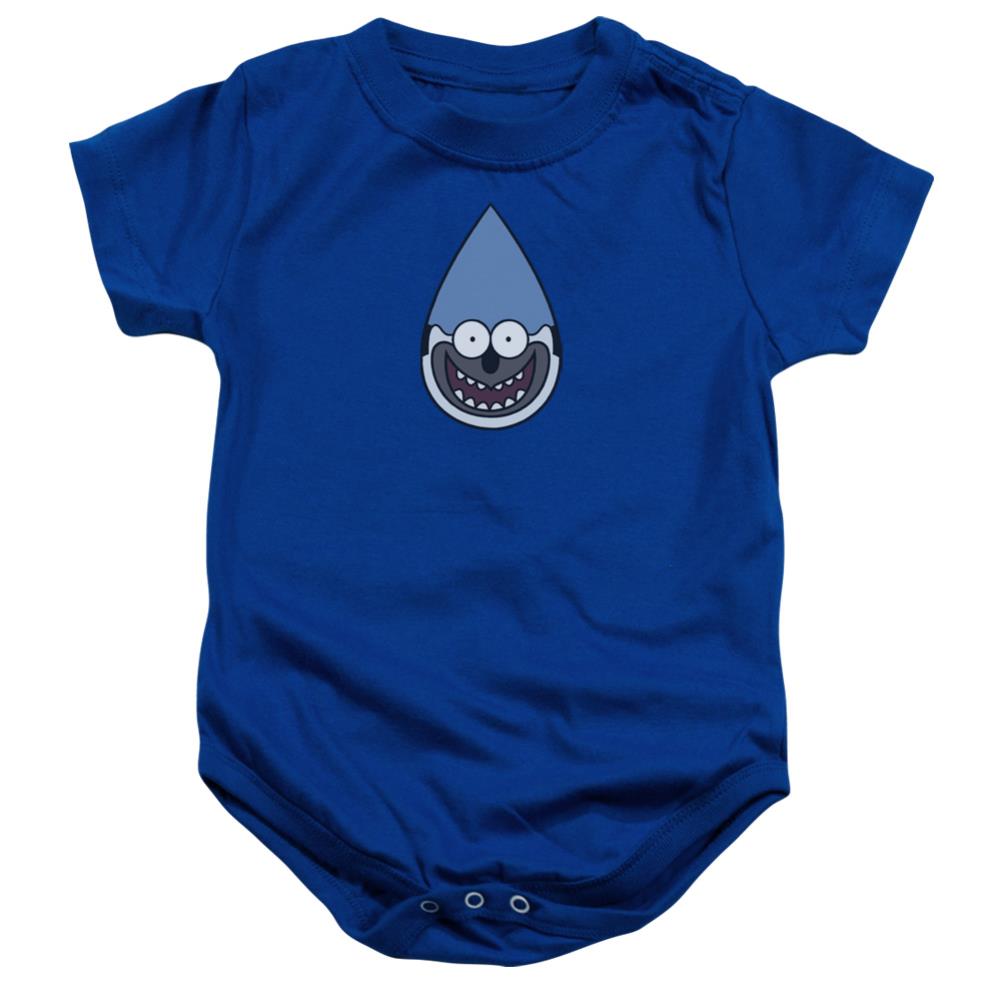 The Regular Show Mordecai Infant's Cotton SS Snapsuit