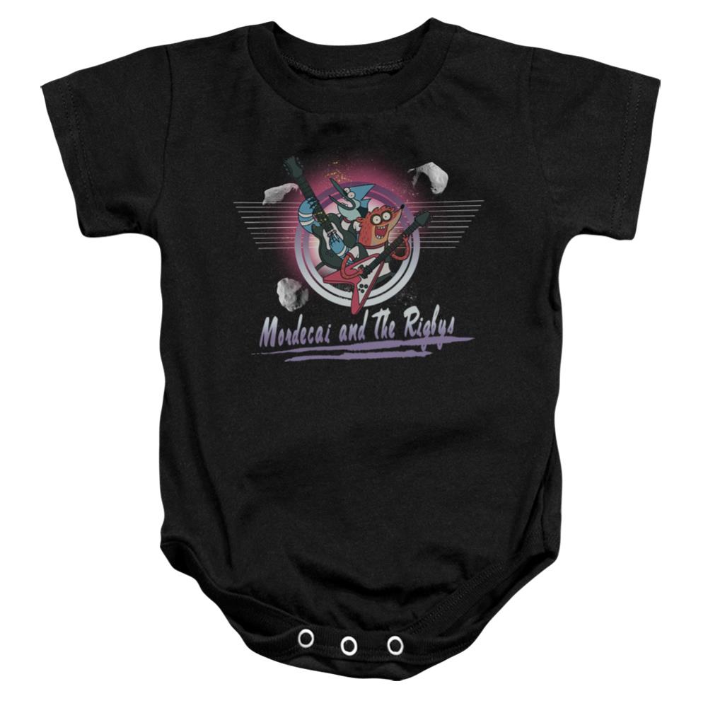 The Regular Show Mordecai & The Rigbys Infant's Cotton SS Snapsuit