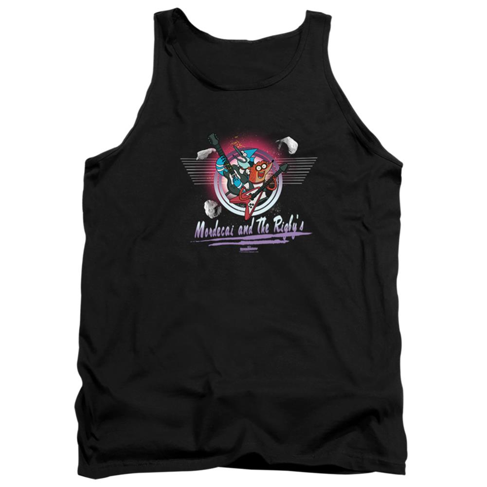 The Regular Show Mordecai & The Rigbys Men's 18/1 Cotton Tank Top