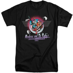 The Regular Show Mordecai & The Rigbys Men's 18/1 Tall Cotton Short-Sleeve T-Shirt