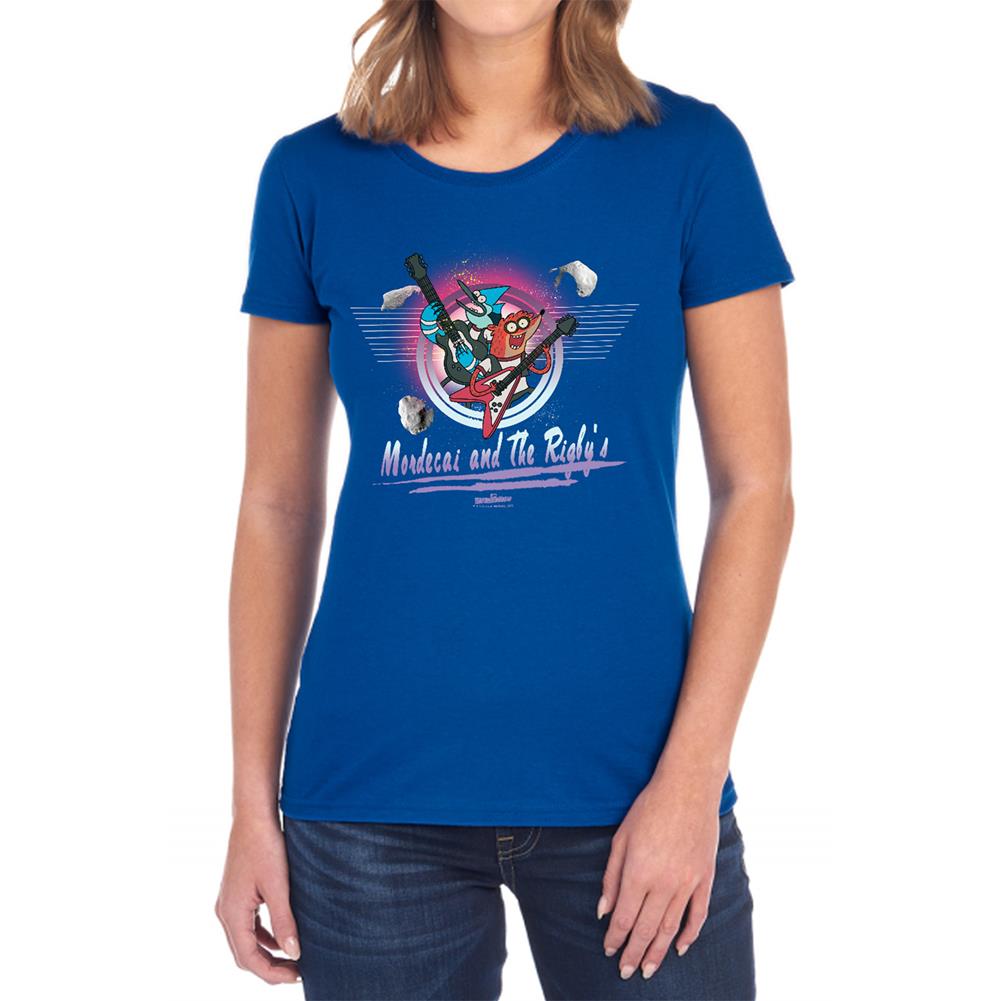 The Regular Show Mordecai & The Rigbys Women's 18/1 Cotton Short-Sleeve T-Shirt