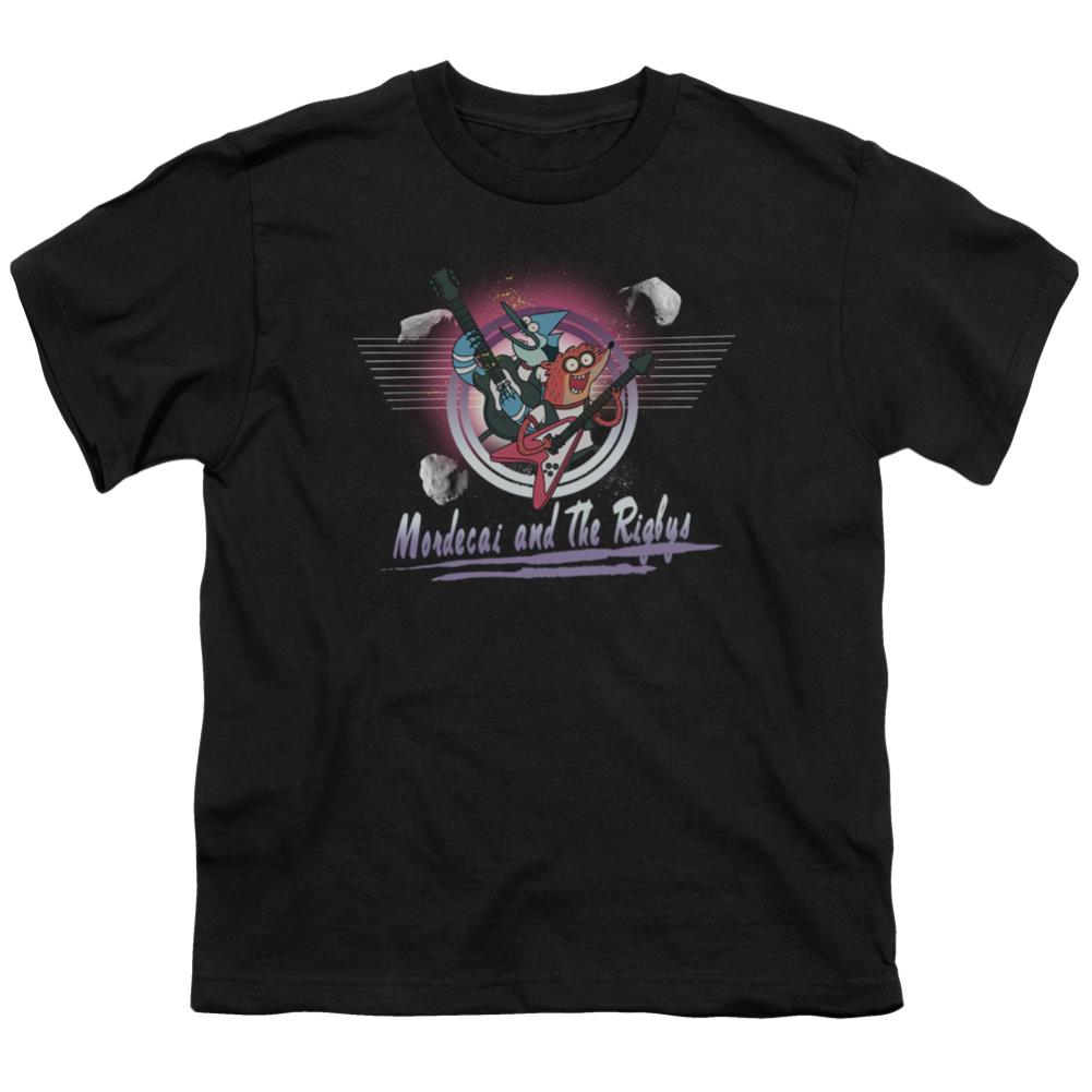 The Regular Show Mordecai & The Rigbys Youth 18/1 100% Cotton Short-Sleeve T-Shirt