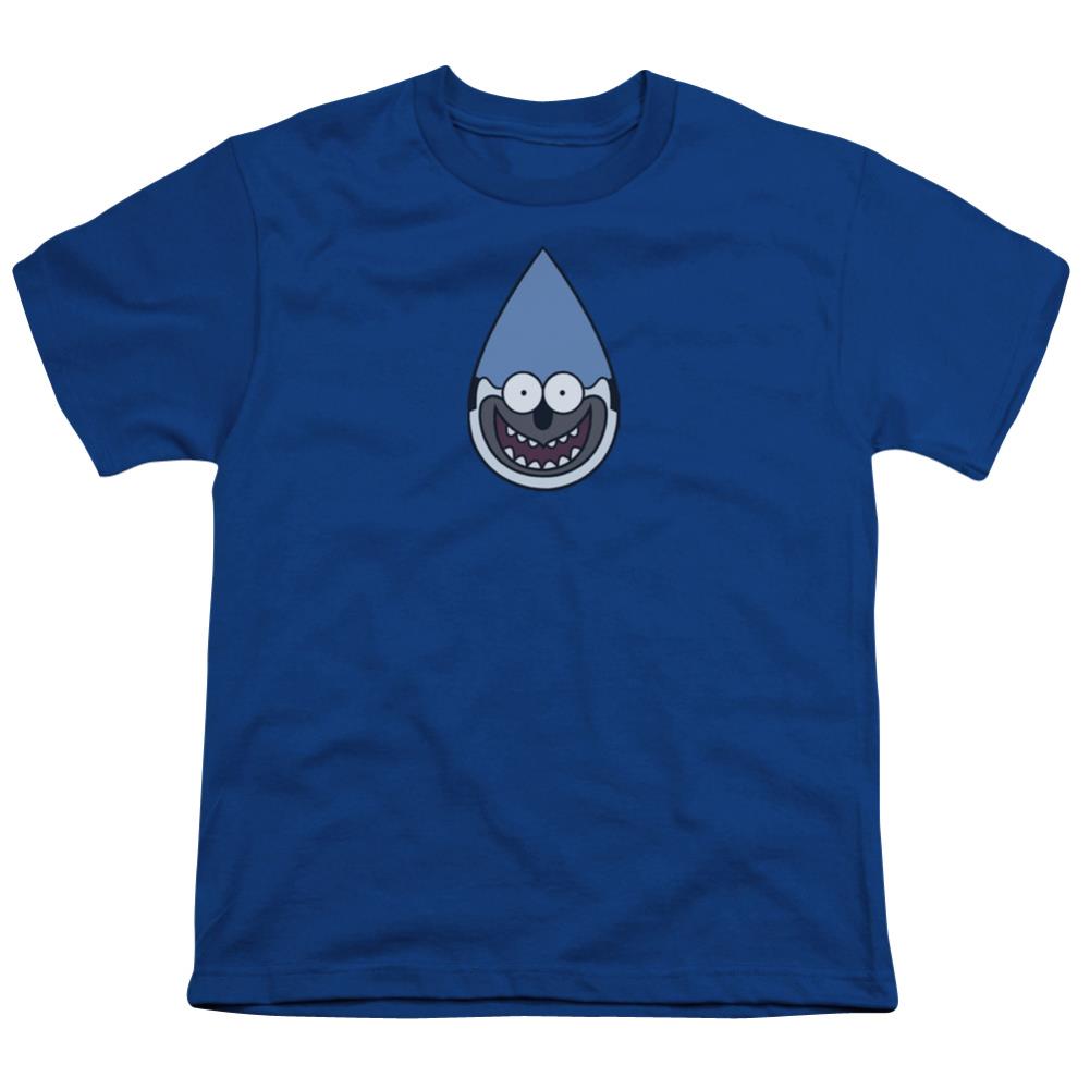 The Regular Show Mordecai Youth 18/1 100% Cotton Short-Sleeve T-Shirt