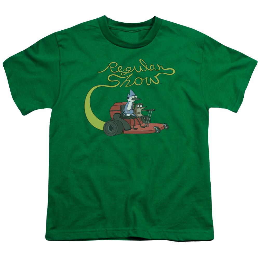 The Regular Show Mower Youth 18/1 100% Cotton Short-Sleeve T-Shirt