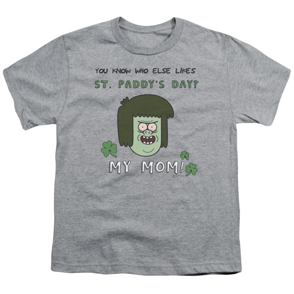 The Regular Show My Mom Youth 18/1 100% Cotton Short-Sleeve T-Shirt