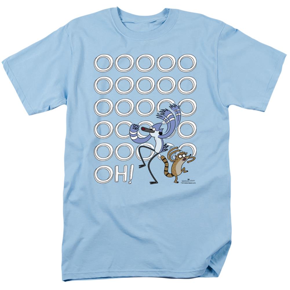 The Regular Show Oooooh Men's 18/1 Cotton Short-Sleeve T-Shirt