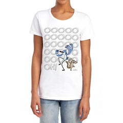 The Regular Show Oooooh Women's 18/1 Cotton Short-Sleeve T-Shirt