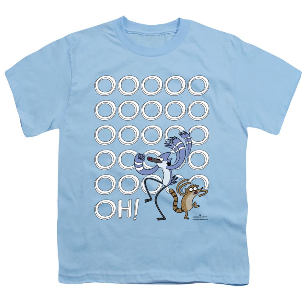 The Regular Show Oooooh Youth 18/1 100% Cotton Short-Sleeve T-Shirt