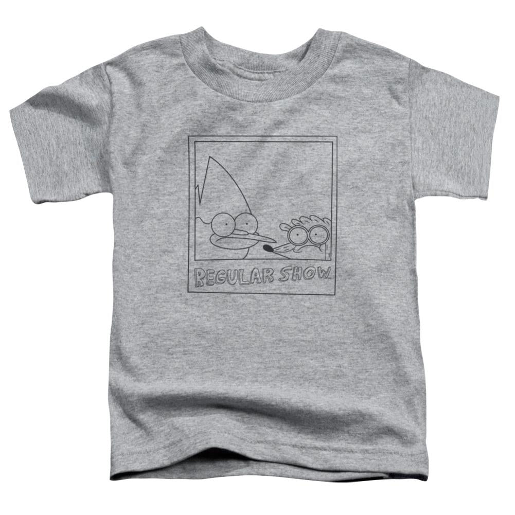 The Regular Show Poloroid Toddler 18/1 Cotton Short-Sleeve T-Shirt