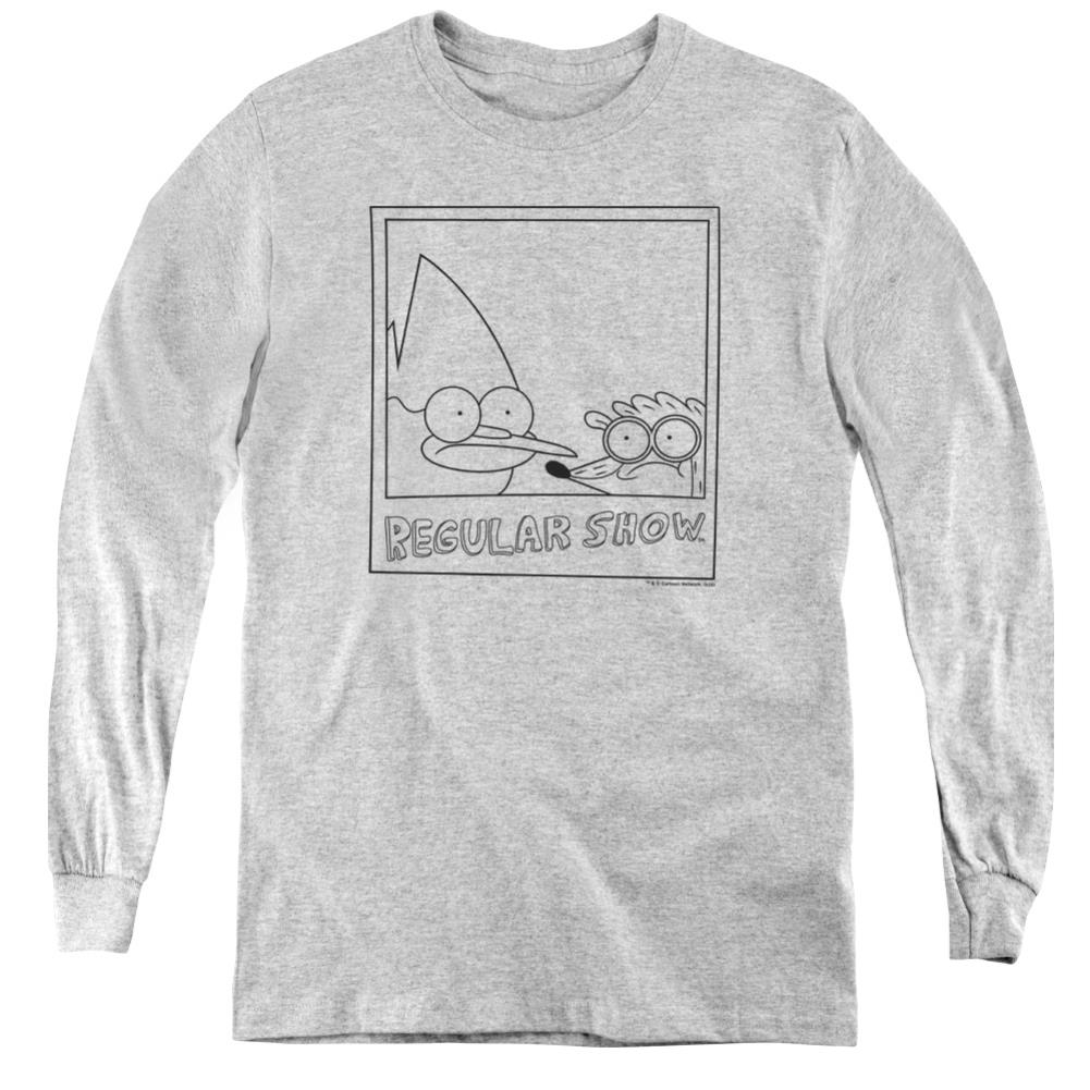 The Regular Show Poloroid Youth Long-Sleeve T-Shirt