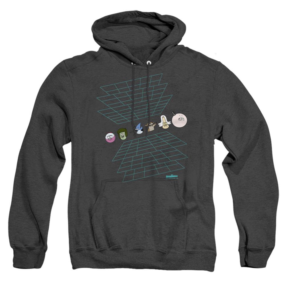 The Regular Show Regular Grid Men's Pull-Over Hoodie