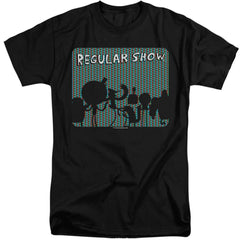 The Regular Show RGB Group Men's 18/1 Tall Cotton Short-Sleeve T-Shirt