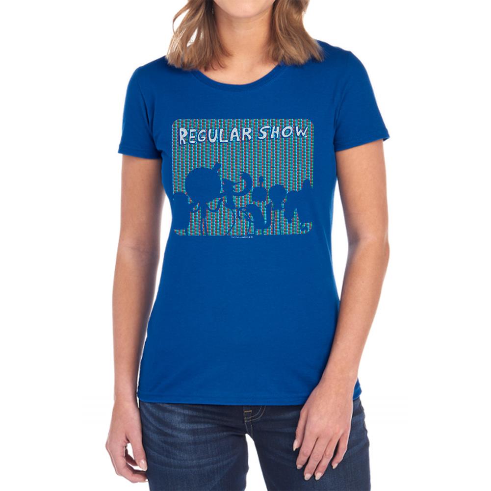 The Regular Show RGB Group Women's 18/1 Cotton Short-Sleeve T-Shirt