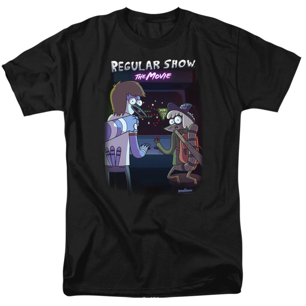 The Regular Show Rs The Movie Men's 18/1 Cotton Short-Sleeve T-Shirt