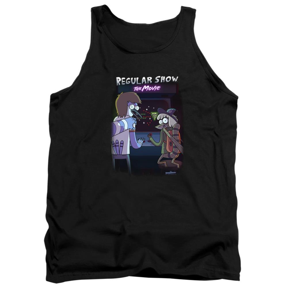 The Regular Show Rs The Movie Men's 18/1 Cotton Tank Top