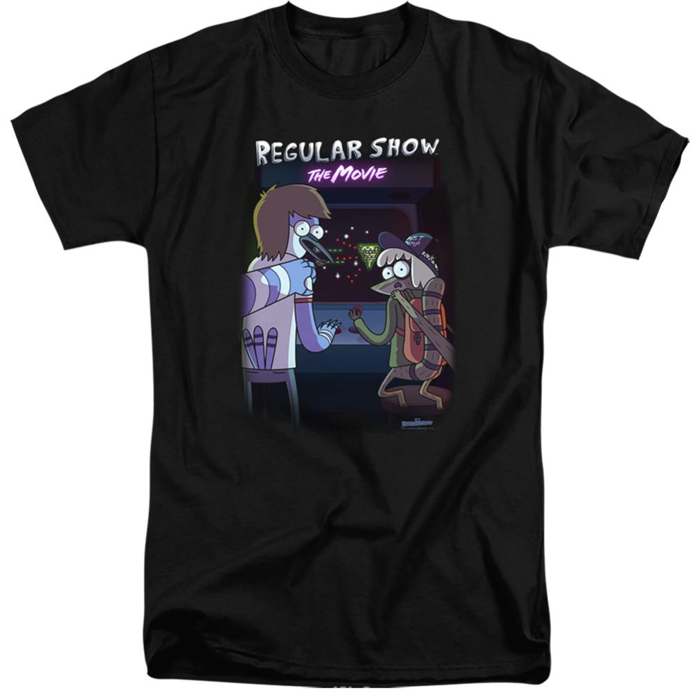 The Regular Show Rs The Movie Men's 18/1 Tall Cotton Short-Sleeve T-Shirt
