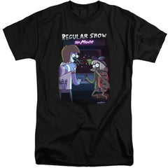 The Regular Show Rs The Movie Men's 18/1 Tall Cotton Short-Sleeve T-Shirt