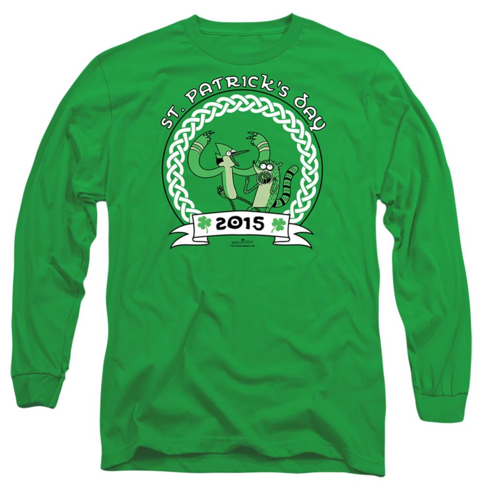 The Regular Show St Pats 2014 Men's 18/1 Cotton Long-Sleeve T-Shirt