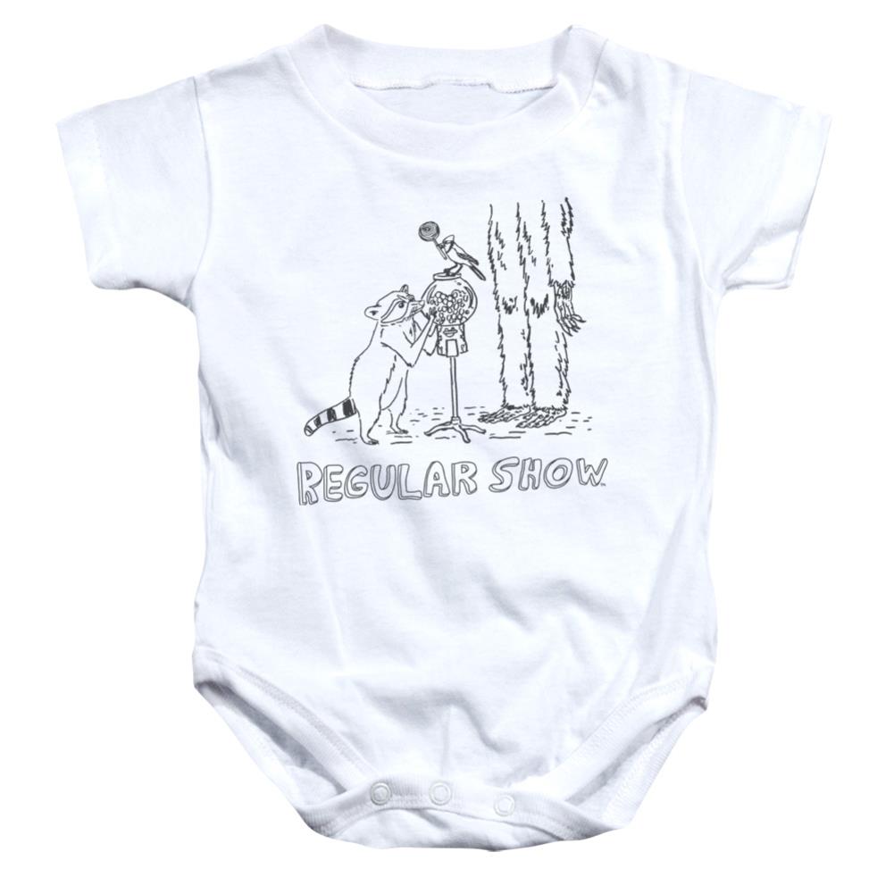 The Regular Show Tattoo Art Infant's Cotton SS Snapsuit