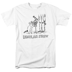 The Regular Show Tattoo Art Men's 18/1 Cotton Short-Sleeve T-Shirt