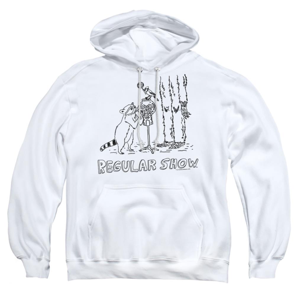 The Regular Show Tattoo Art Men's Pull-Over 75 25 Poly Hoodie