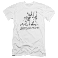 The Regular Show Tattoo Art Men's Ultra-Soft 30/1 Cotton Slim Short-Sleeve T-Shirt