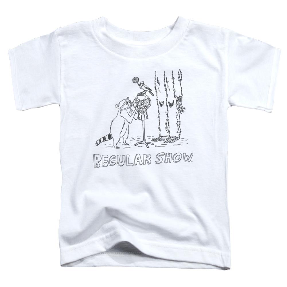 The Regular Show Tattoo Art Toddler 18/1 Cotton Short-Sleeve T-Shirt