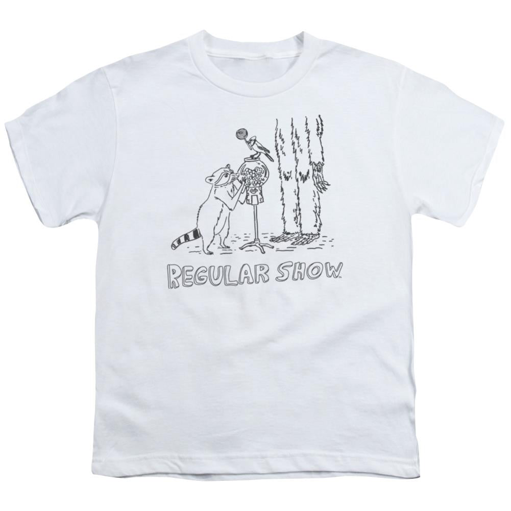 The Regular Show Tattoo Art Youth 18/1 100% Cotton Short-Sleeve T-Shirt